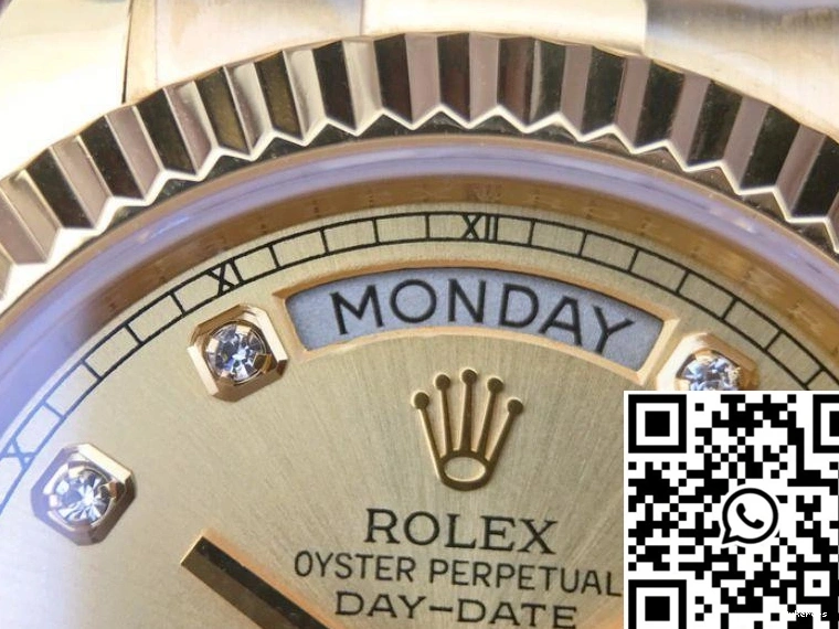 Day-Date EW Rolex Yellow Dial 218238 II Factory Gold 18K 40MM 1228